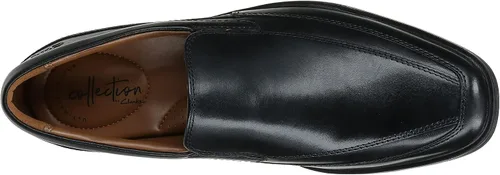 Vista 11 de Clarks Tilden - Mocasines sin cordones para hombre Negro