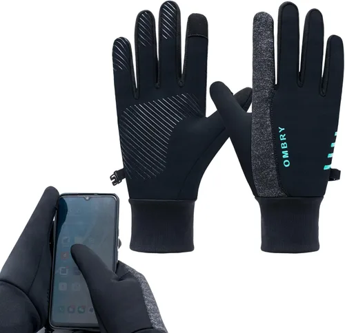 Vista 8 de Waterproof Insulated Glove, Windproof Cold Weather Gloves, Mens Biking Winter Glove of Cold Weather, Insulated Thermal Gloves, Cycling Thermal Men