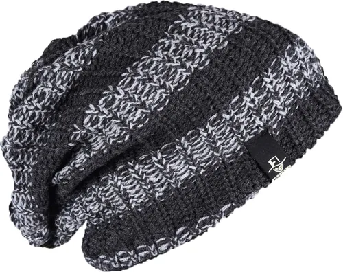 Vista 14 de FORBUSITE - Gorro holgado de punto para hombre, de gran tamaño, para verano e invierno B08