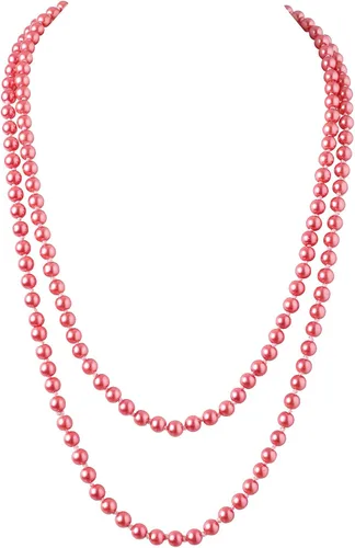 Vista 7 de BABEYOND - Collar de perlas sintéticas estilo art deco de la década de 1920, collar de perlas largas para fiesta de disfraces de estilo Gatsby