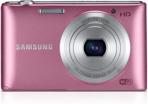 Vista 2 de Samsung ST150F Cámara digital inteligente WiFi de 16.2MP con zoom óptico 5x y pantalla LCD de 3.0" (Rojo)