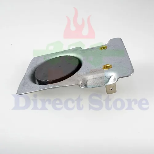 Vista 3 de Kit de piezas DN125 Interruptor de termostato magnético para ventilador de chimenea/kit de soplador de chimenea