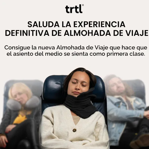 Vista 2 de Almohada Trtl probado científicamente super suave cuello apoyo almohada de viaje se puede lavar a máquina