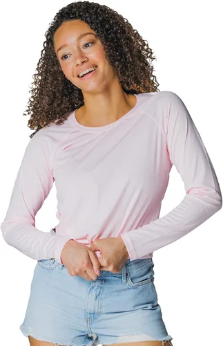 Vista 8 de Vapor Apparel camiseta manga larga con protección solar FPS 50+ para mujer Azul ártico