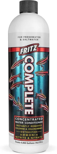 Vista 11 de Fritz Aquatics Acondicionador de agua/declorador completo para acuarios de agua dulce y salada (2 onzas)