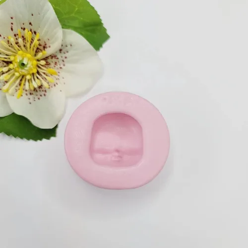 Vista 4 de Suministro de artesanía para adultos — Adorable molde de silicona para cabeza de muñeca MA 748