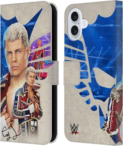 Vista 16 de Head Case Designs Funda con licencia oficial de la WWE American Nightmare Flag Cody Rhodes compatible con Apple iPhone 11