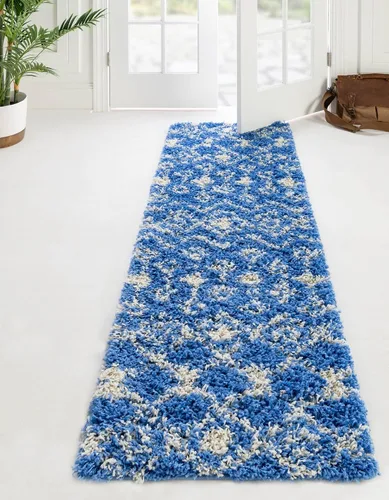 Vista 32 de Unique Loom Moroccan Trellis Shag Collection - Alfombra de área - Meknes (2 pies 2 pulgadas x 3 pies 1 pulgada, rectangular, marrón claro/marfil)