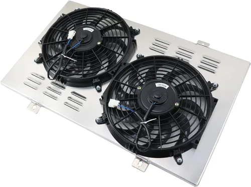 Vista 8 de Ventilador eléctrico de aluminio para Ford Ltd II Thunderbird Torino Mongeto Ranchero V8 1972-1979