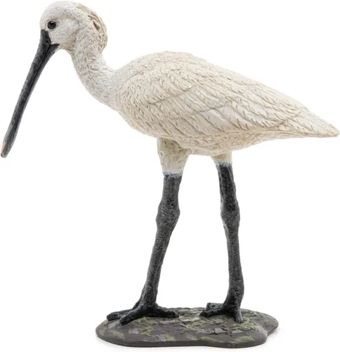 Vista 4 de Papo - Figura realista de espátula - A partir de 3 años - Colección Wild Life - Juego educativo de pájaros exóticos - Juguete de idea de regalo