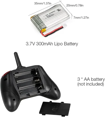 Vista 6 de GoolRC Avión Z50 RC, 2.4G 2CH Avión de control remoto, planeador de avión RC de espuma EPP con giroscopio RTF fácil de volar para principiantes