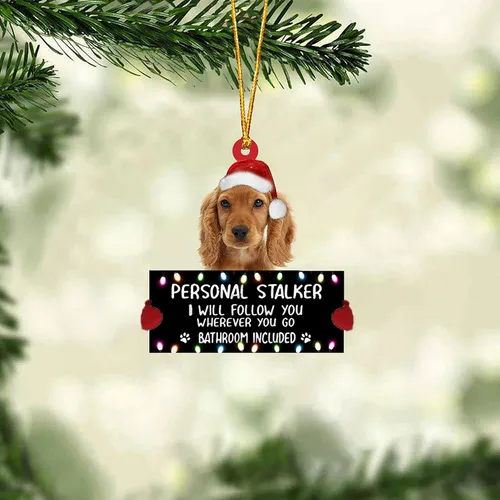 Vista 26 de Alaskan Malamute - Adorno colgante de coche para acechar personalmente, adorno de acrílico con nombre personalizado para perro, adorno de Navidad