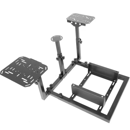 Vista 7 de Gazzyt G29 Flight Racing Simulator Cockpit Large Shifter Platform Fit for Logitech G920 G923,Thrustmaster T248,Hotas Warthog X52 X56 without