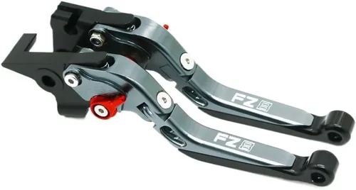 Vista 20 de Clutch Brake Levers for FZ8 FZ-8 2011 2012 2013 2014 2015 2016-2020 Motorcycle Adjustable Folding Extendable Brake Clutch Levers Handle