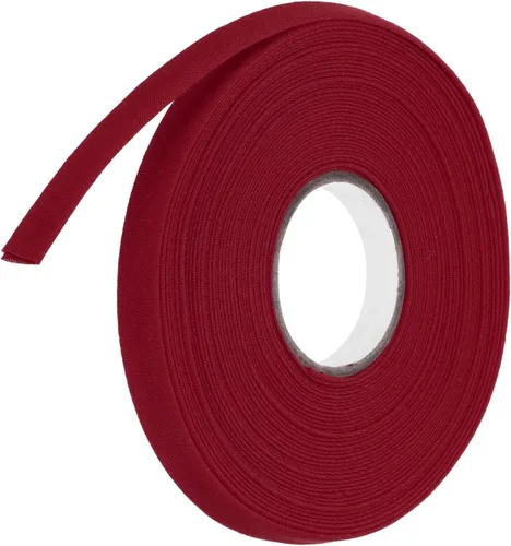 Vista 25 de MECCANIXITY Cinta al bies de doble pliegue de 1 pulgada, cinta al bies de poliéster continua a granel para coser, costura, acolchado, dobladillo