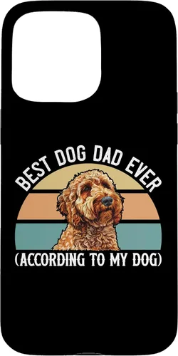 Vista 29 de Best Dog Dad Ever According to My Goldendoodle Funny Doodle Case for iPhone 17