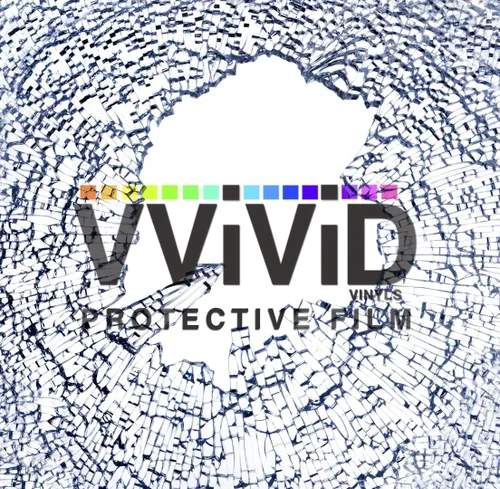 Vista 2 de VViViD Rollo de vinilo protector para ventanas de vidrio, transparente, de 4 milímetros, anti estallido, de seguridad.