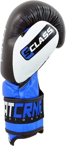 Vista 6 de Combat Corner Guantes de boxeo Clase S para hombres y mujeres – Guantes de entrenamiento de entrenamiento para MMA, Muay, Kickboxing Fabricados