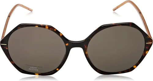 Vista 2 de Hugo Boss Women's Modern Standard Sunglasses, HjvIr Hvn YLW, 56