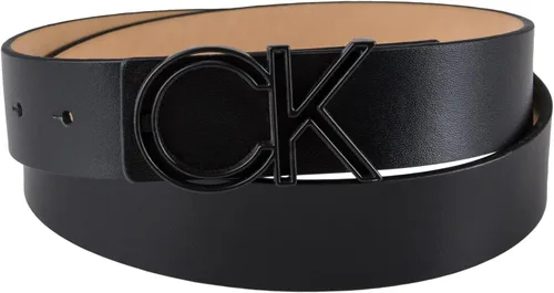 Vista 2 de Calvin Klein Men's Casual CK Monogram Cut Out Buckle Belt