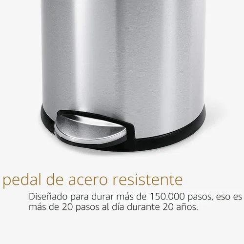 Vista 4 de Simplehuman 4,5 litros / 1,2 Pulido