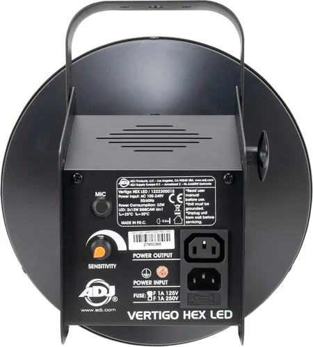 Vista 4 de ADJ Products Vertigo HEX - Luces LED para escenario, color negro