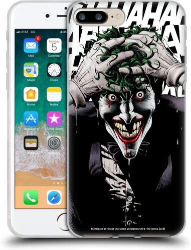 Vista 208 de Head Case Designs Funda de gel suave con licencia oficial de The Joker DC Comics Arkham Asylum Character Art compatible con Apple iPhone 7