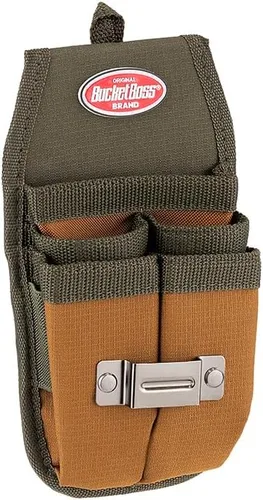 Vista 4 de Bucket Boss Funda para herramientas de cuatro barriles con solapa para caber instantáneamente sobre un cinturón o en un bolsillo de pantalones