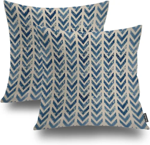 Vista 23 de Shrahala Abstract Art Modern Aesthetic Decorative Pillow Covers, Fluid Forms Minimalist Throw Pillow Cover Blended Hidden Zipper Cushion Cases for