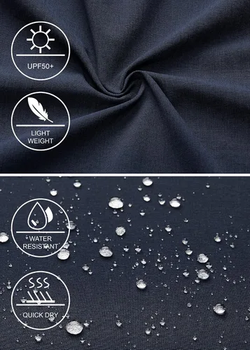 Vista 4 de Libin Pantalones cortos de golf para hombre de 7 pulgadas y 9 pulgadas, pantalones cortos de vestir de trabajo, pantalones cortos híbridos casuales