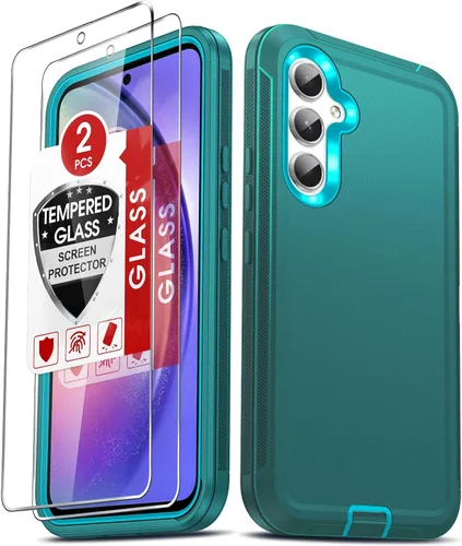 Vista 49 de LeYi Funda compatible con Samsumg Galaxy A05 4G: Galaxy A05 4G con resistente a los golpes, 3 en 1 de cuerpo completo, protección resistente