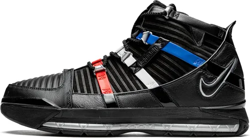 Vista 7 de Nike Mens Lebron 3 DO9354 001 The Shop - BlackRed