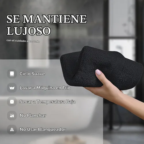 Vista 6 de Toallas de mano blancas clásicas para baño [paquete de 12] Toallas de mano de algodón a granel para gimnasio, cocina y spa, 16x27 pulgadas, toallas