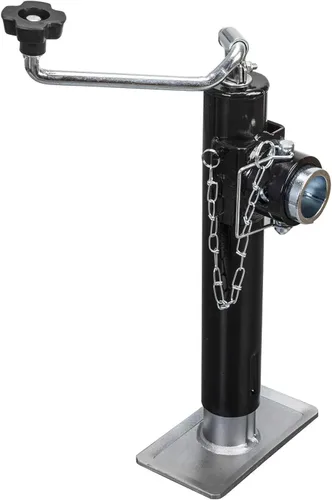 Vista 9 de Torin - Gato de remolque de 1500 libras con rueda, gato giratorio resistente para barco de remolque, elevación de 13 pulgadas, gato de lengüeta