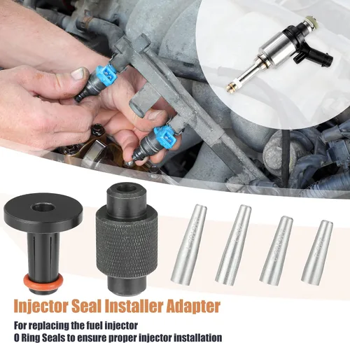 Vista 3 de X AUTOHAUX 6 unids inyector de combustible Sellos Herramientas para GM245 con para Hitachi Inyectores de combustible 2010-2017 para Subaru Turbo