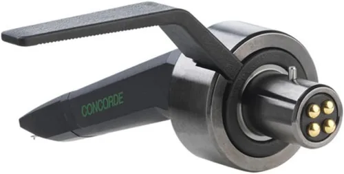 Vista 3 de Ortofon Concorde MkII Mix CC Twin Cartuchos con lápiz óptico esférico (negro) Paquete con cepillo de fibra de carbono Liquid Audio y paño de pulido