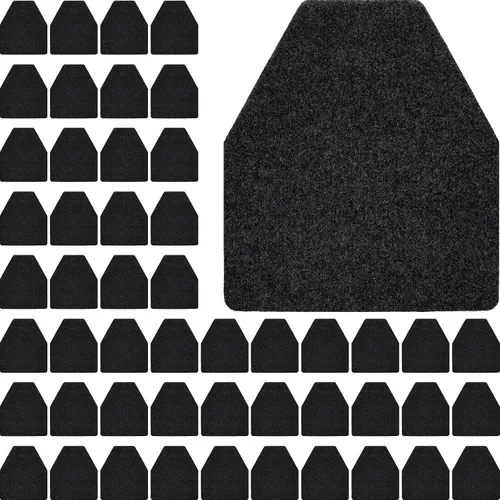 Vista 15 de Nuanchu Paquete de 6 tapetes para orinario para hombres, antideslizantes, para uso comercial, altamente absorbentes, almohadillas de baño para baño