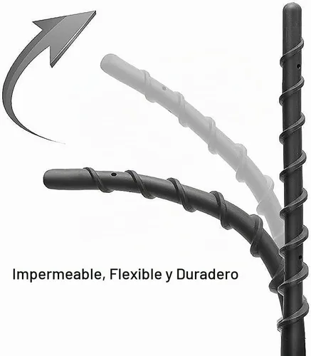 Vista 8 de Antena VOFONO de 13 pulgadas para Jeep Wrangler Gladiator 2007-2026
