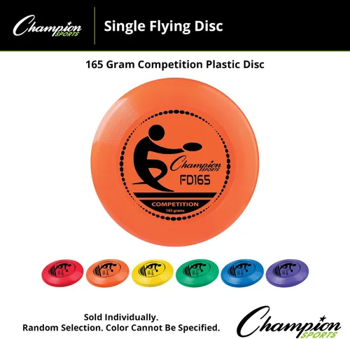 Vista 7 de Champion Sports Discos de plástico de competencia, colores surtidos