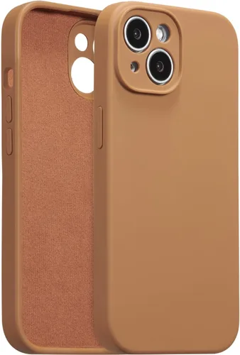 Vista 105 de Funda de silicona para iPhone Air, con [protección completa de la cámara] [forro de microfibra suave antiarañazos], funda de silicona líquida ultra