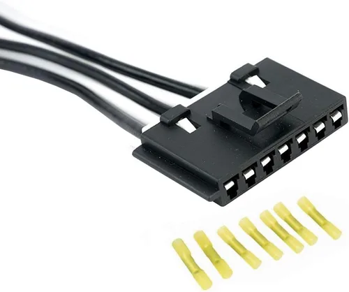Vista 6 de FAERSI 89019100 Kit de resistencia de motor de ventilador de HVAC con arnés de repuesto para Chevy Trailblazer GMC Envoy 2002-2009, Buick Rainier
