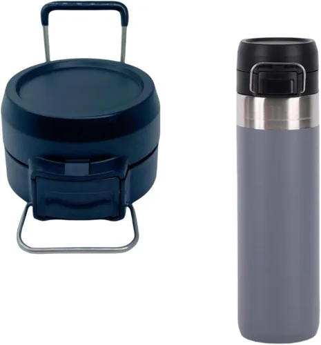 Vista 7 de Tapa de repuesto para Stanley Quick Flip GO, tapa de vaso compatible con botella de agua Stanley Cup de 24 onzas y 36 onzas, tapa de botella de agua