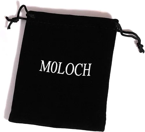 Vista 7 de MOLOCH Collares largos para mujer con dije circular y colgante tipo borla.