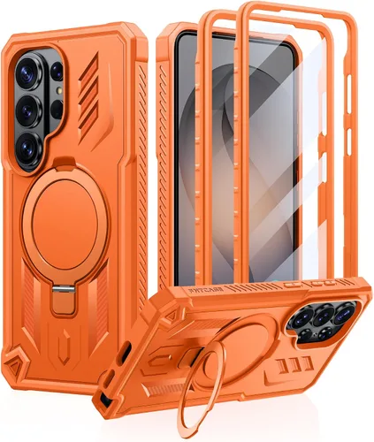Vista 33 de FNTCASE Funda para iPhone Air Phone Case: Compatible con MagSafe Protector de pantalla integrado Soporte con grado militar a prueba de caídas