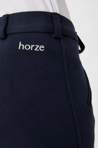 Vista 5 de HORZE Active Kids - Pantalones de equitación unisex con agarre de silicona para asiento completo