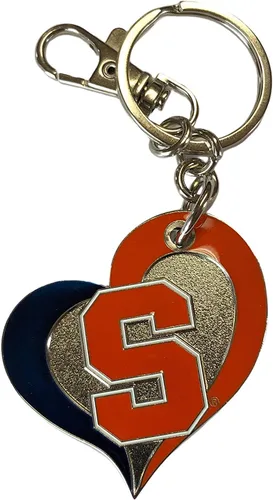 Vista 16 de aminco NCAA unisex-adulto Llavero de Corazón Espiral
