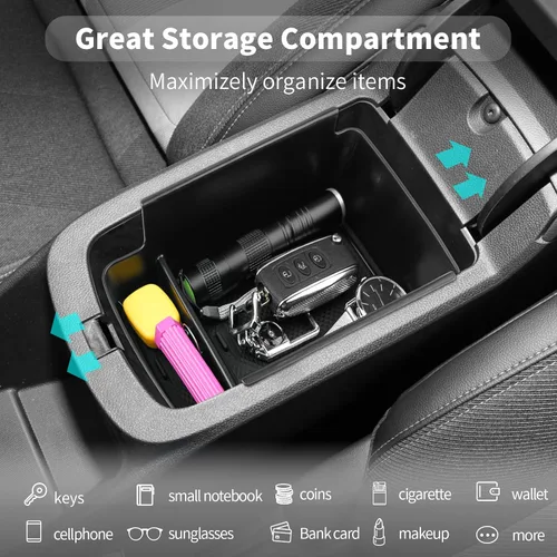 Vista 4 de CDEFG Bandeja organizadora de consola central Buick Envista 2024 2025 2026 para Chevy Trax 2024 2025 2026/2024 2025 2026 Buick Envista Accesorios