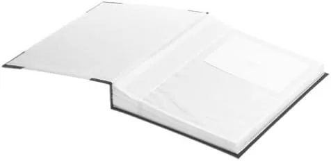 Vista 2 de Pioneer Ledger - Álbum de notas bidireccional de 5 x 7 pulgadas, color blanco