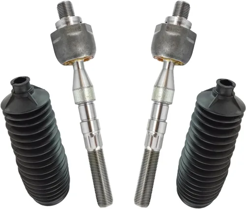 Vista 201 de TRQ Kit de dirección delantera con barra de acoplamiento de fuelle de piñón y cremallera compatible con Toyota Echo 2000-2005