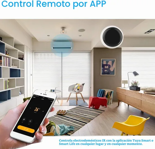 Vista 3 de Concentrador de control remoto WiFi-IR, módulo de control remoto inteligente WiFi IR, control de voz inteligente con aplicación Tuya compatible